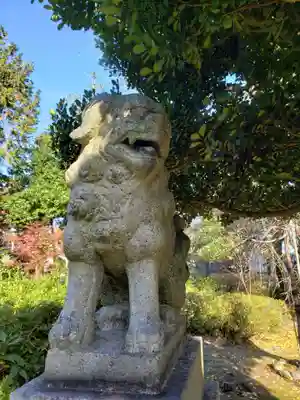 伏木神社の狛犬