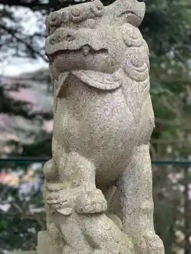 新倉富士浅間神社の狛犬