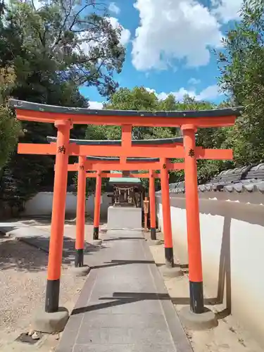 百済王神社の鳥居