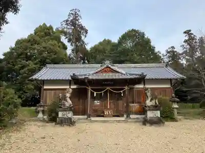 於美阿志神社の本殿・本堂