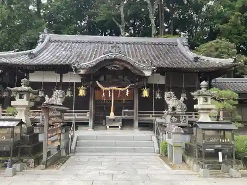 笠山坐神社の本殿・本堂