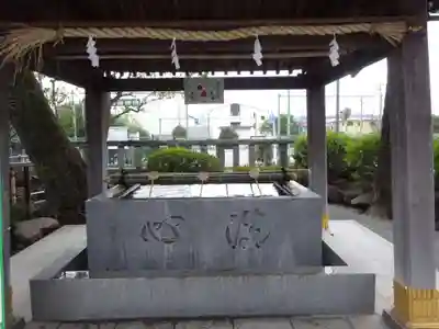 鈴鹿明神社の手水舎