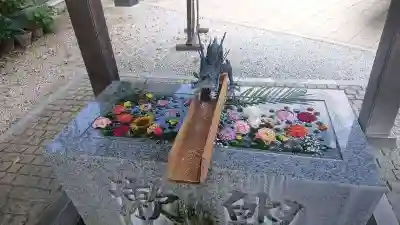 川越八幡宮の手水舎