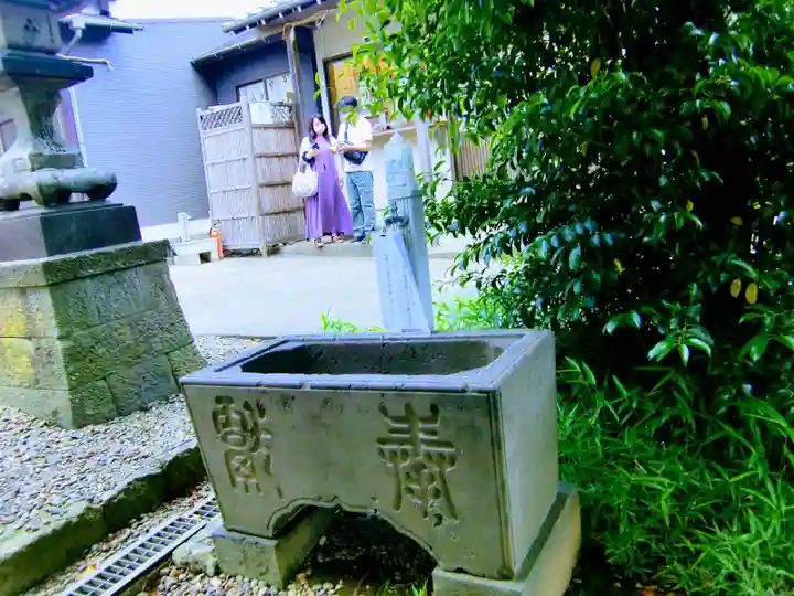 九重神社の手水舎