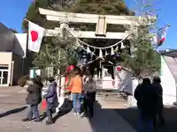 金ヶ作熊野神社の鳥居