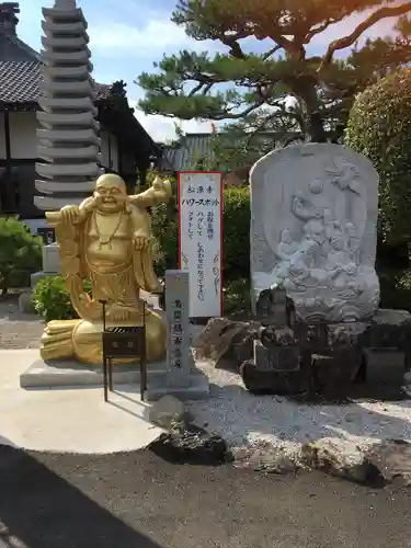 松源寺の像