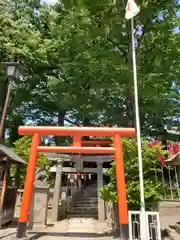 安積國造神社の鳥居