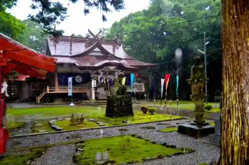 尻岸内八幡神社の景色