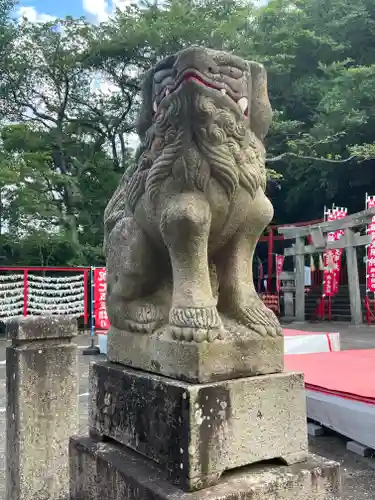 徳島眉山天神社の狛犬