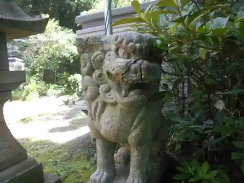 雷神社の狛犬