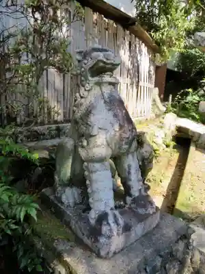 宇治神社の狛犬