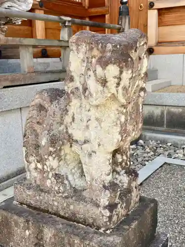 丹生川上神社（上社）の狛犬