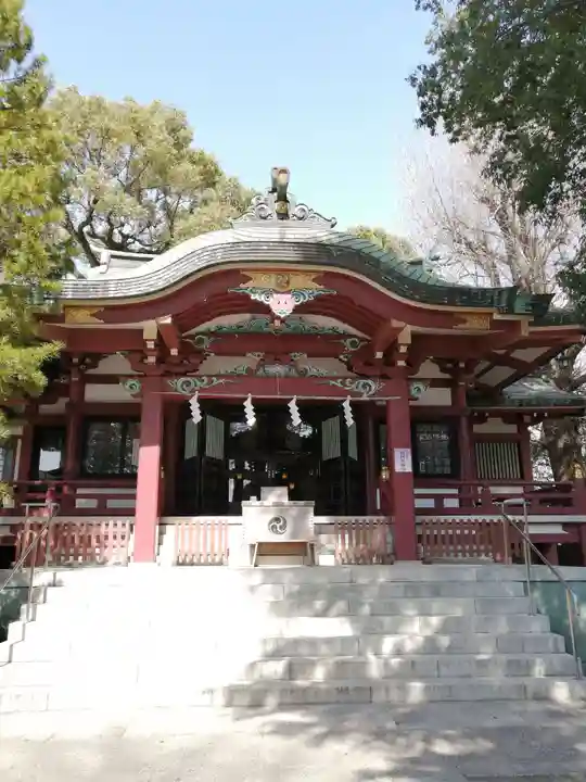葛西神社の本殿・本堂