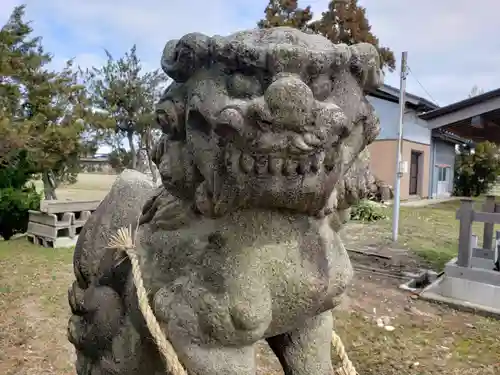 加積郷神社の狛犬