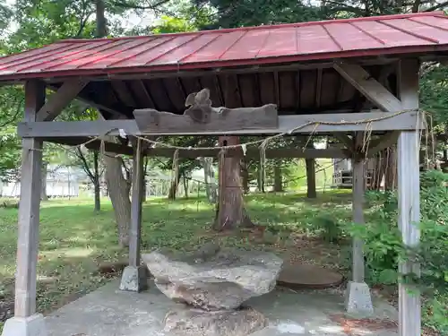 音江神社の手水舎
