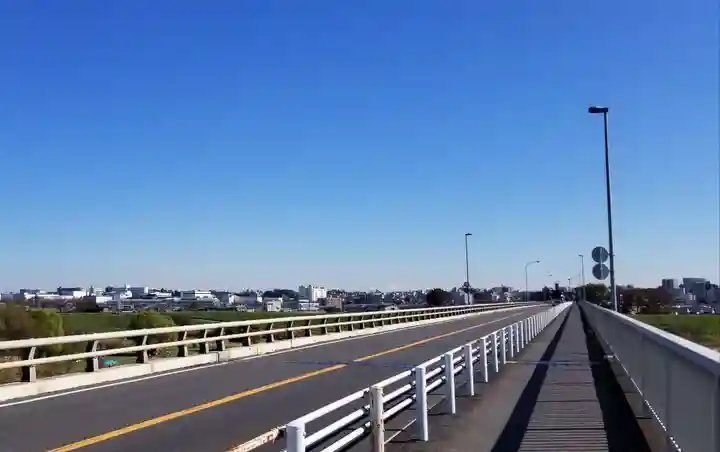 鵜森稲荷神社の周辺