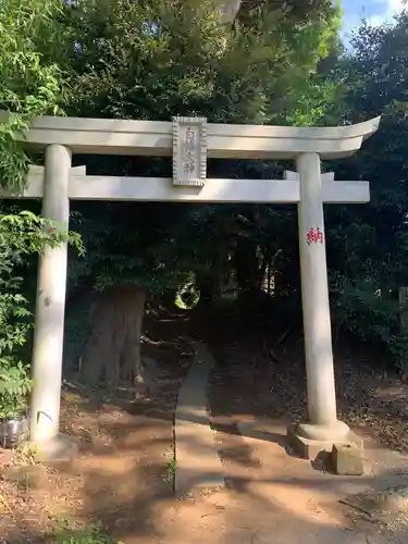 白幡大神の鳥居