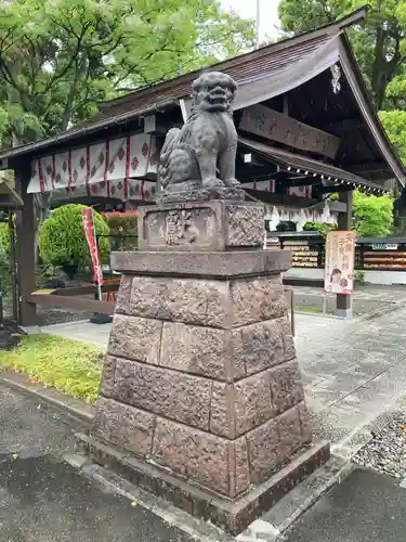 玉村八幡宮の狛犬