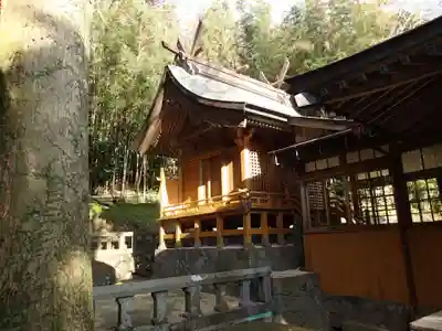 白沙八幡神社の本殿・本堂