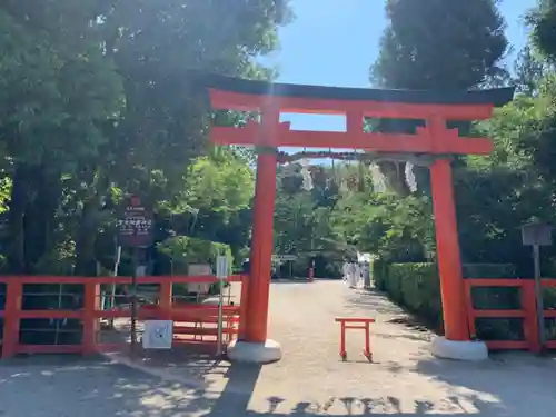 賀茂別雷神社（上賀茂神社）の鳥居