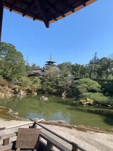 仁和寺の庭園