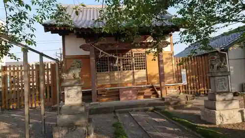 萩の原神社の本殿・本堂