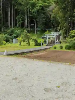 白山神社の周辺