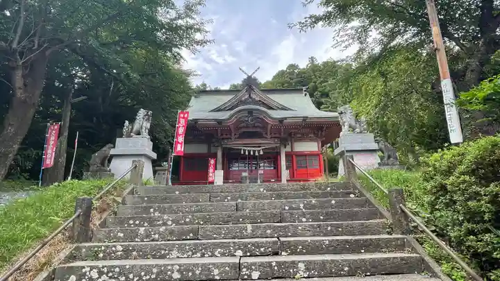 飯野川亀ヶ森八幡神社の本殿・本堂