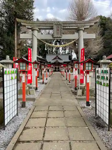 薬師寺八幡宮の鳥居