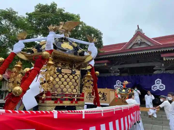 釧路一之宮 厳島神社のお祭り