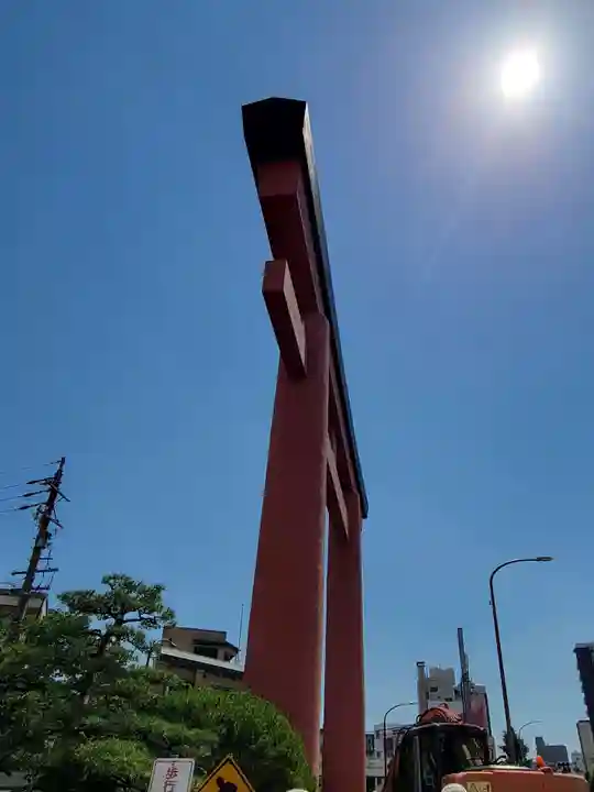 豊國神社の鳥居