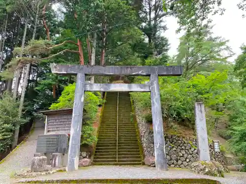 小河内神社の鳥居
