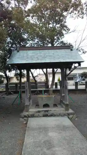 片岡愛宕神社の手水舎