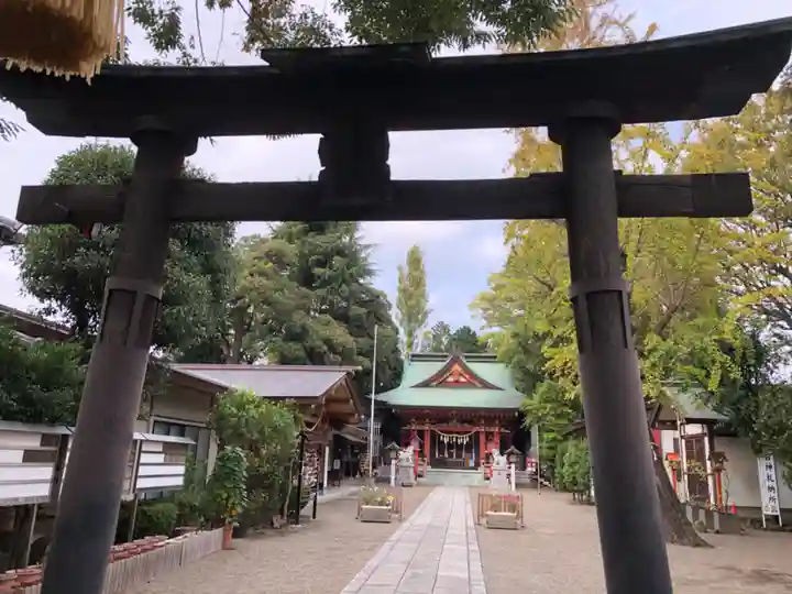 前川神社の鳥居