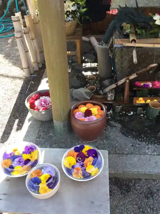 竹神社の手水舎