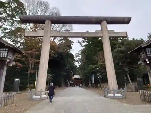 鹿島神宮の鳥居