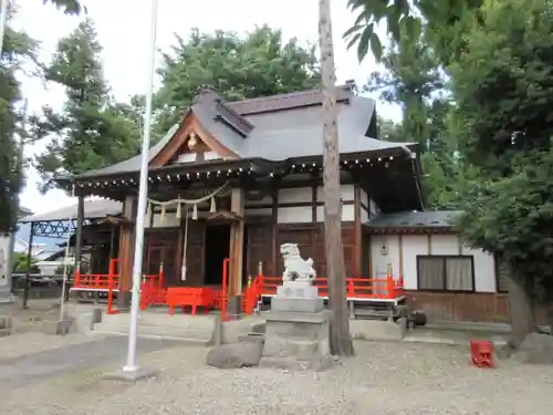 参上神社の本殿・本堂