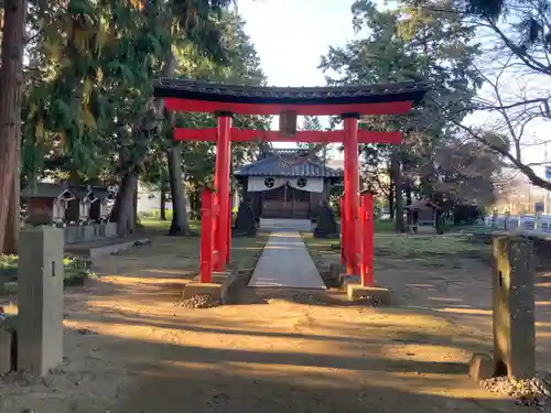 久伊豆神社の鳥居