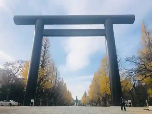 靖國神社の鳥居
