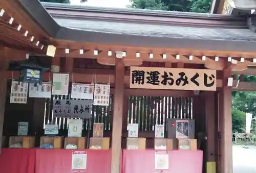 亀ケ池八幡宮のおみくじ