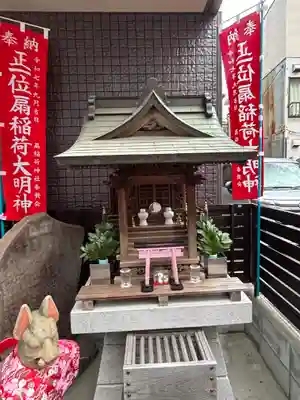 扇稲荷神社の本殿・本堂