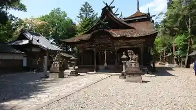 柏原八幡宮の本殿・本堂