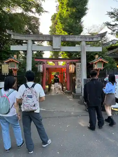 花園稲荷神社の鳥居