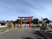 美瑛神社の鳥居