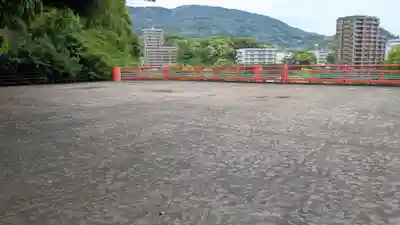 宮地嶽神社の庭園