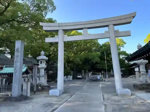 堤治神社の鳥居