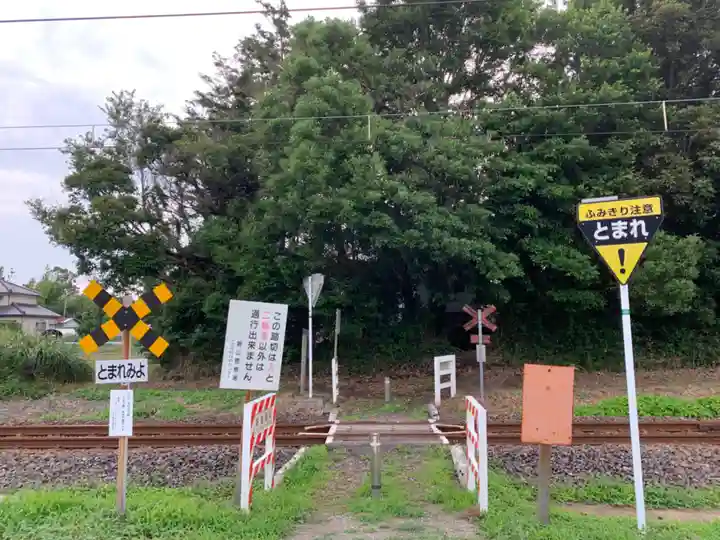 諏訪神社の周辺