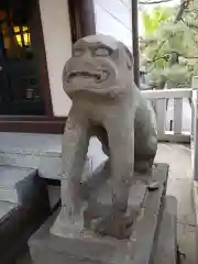 鎧神社の狛犬