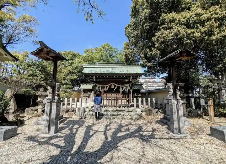 島田神社の本殿・本堂