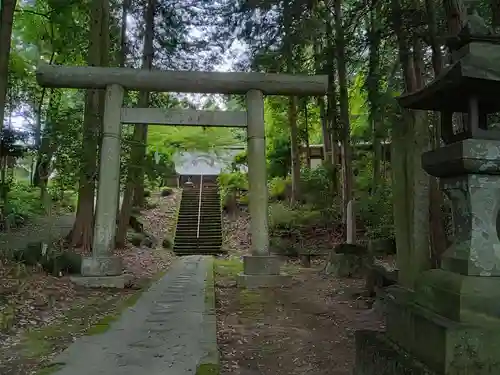 甲波宿禰神社の鳥居